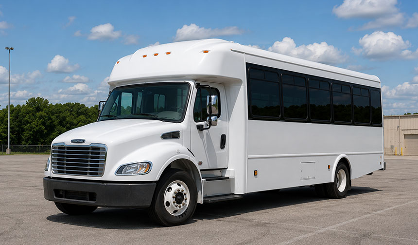 25-passenger minibus for charter in Orlando, FL